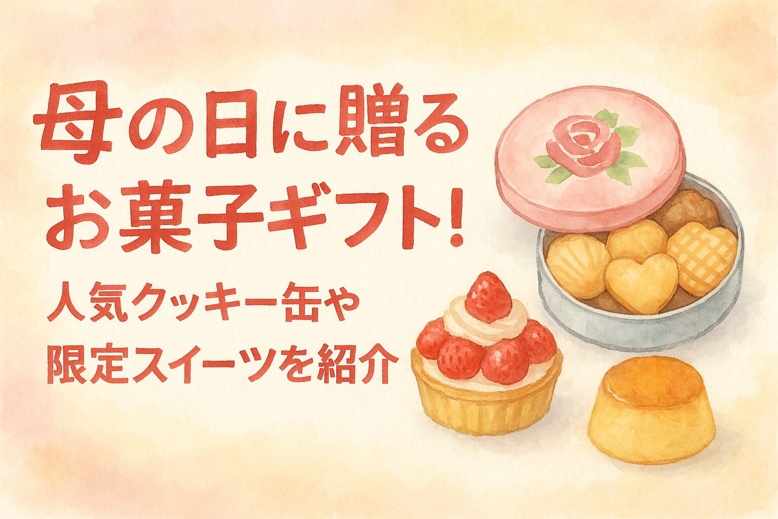 母の日に贈るディズニーお菓子ギフト！人気クッキー缶や限定スイーツを紹介