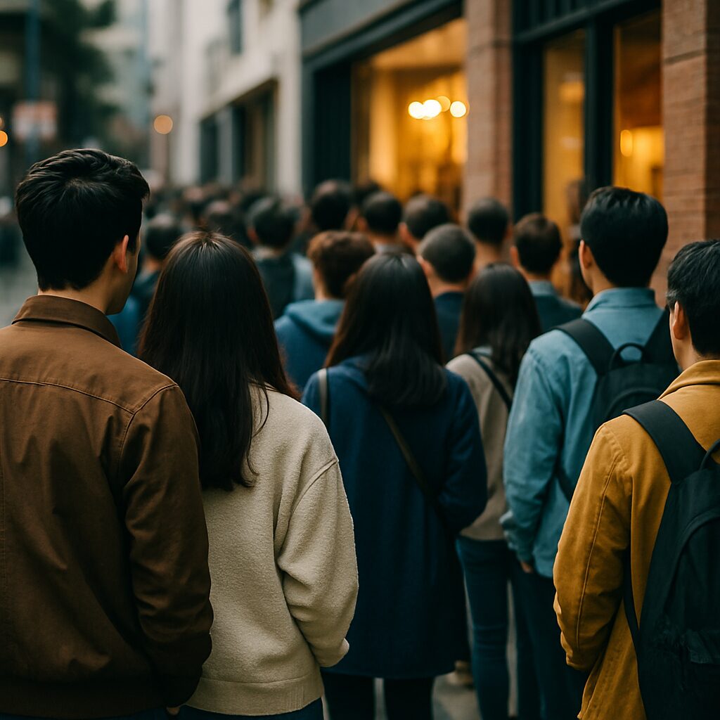 なぜ人は並ぶのか？心理と本能が導く“行列の魔力”とは！