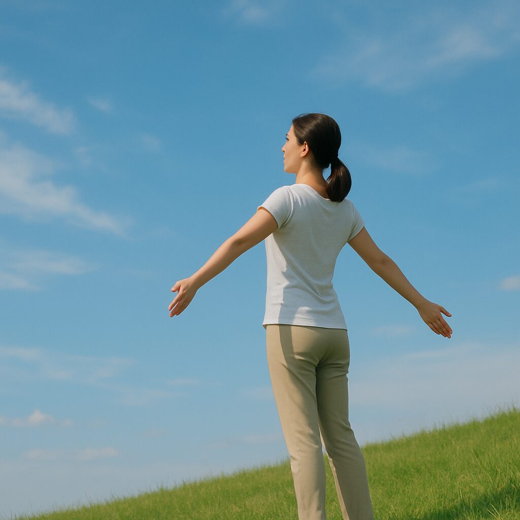 姿勢を正すと心も整う！50代から始める1日5分の美姿勢トレーニング！