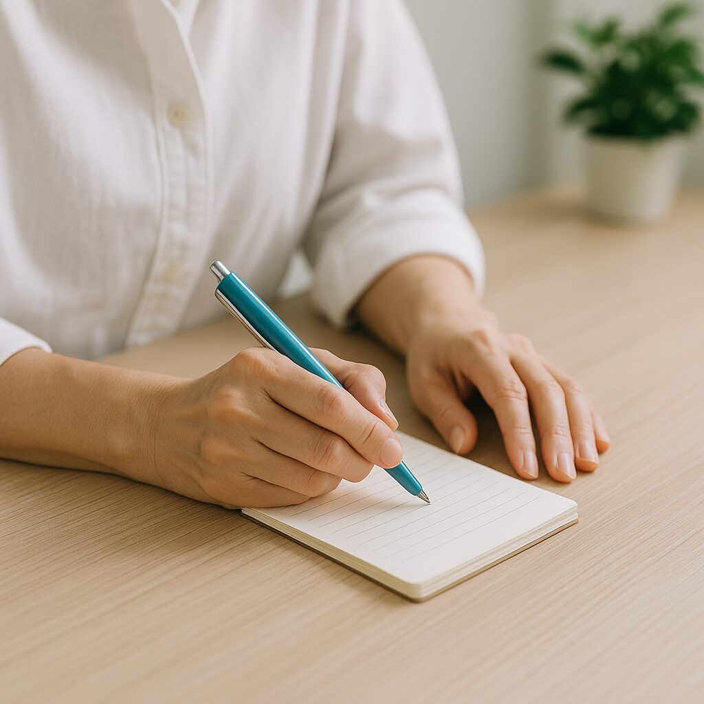50代からのメモ習慣で記憶力アップ！毎日続く簡単メモ術とは？