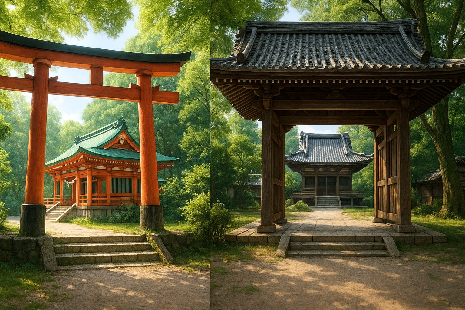 神社とお寺、どっちに行けばいい？違いや作法をわかりやすく知りたい！