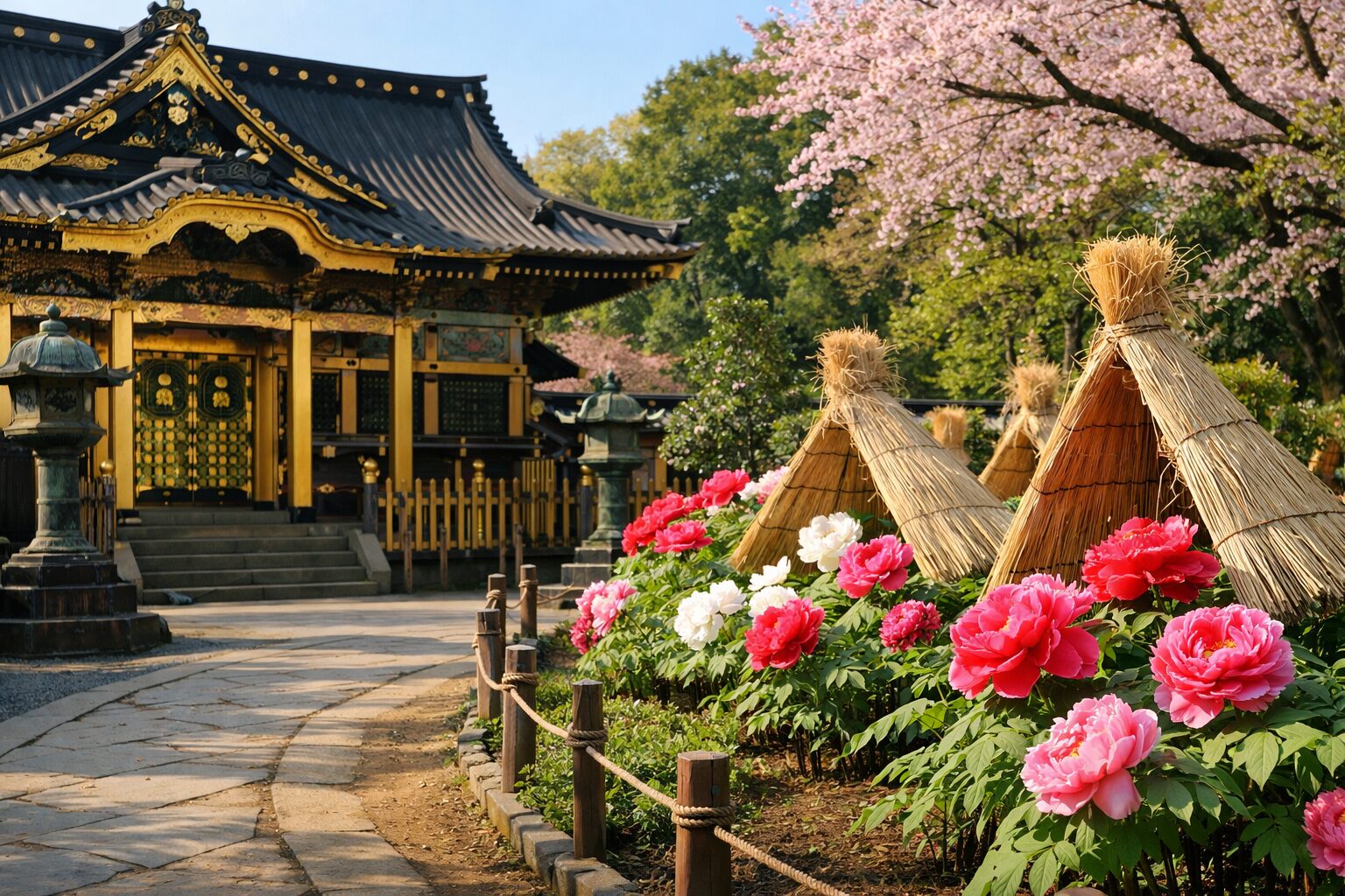 上野東照宮ぼたん苑の見頃時期はいつ？冬ぼたん・春のぼたん祭のベストシーズンを解説